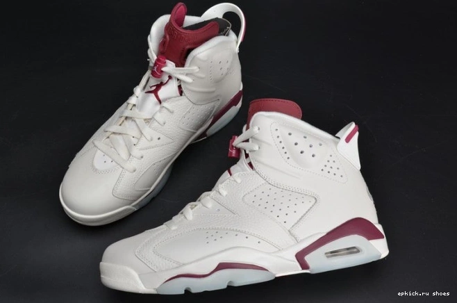 Rep Maroon white 384664-116 Air Jordan 6 Retro 0729